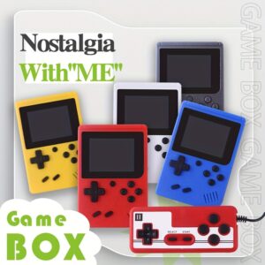 
400-in-1 Retro Mini Handheld Game Console - Portable 8-Bit Gaming Player with 2.4" Color LCD Screen