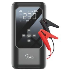 
JOKO J58 5-in-1 Emergency Car Kit - 600A Jump Starter, 150 PSI Air Pump, 22.5W Power Bank & SOS Signal