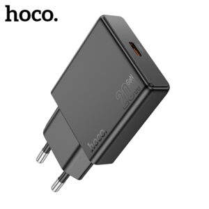 
HOCO N37 Ultra-Thin PD20W USB-C Fast Wall Charger (EU Plug)