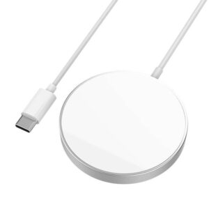 
KAKU KSC-512 Xingze Series 15W Magnetic Wireless Charger - Ultra-Slim USB-C Fast Wireless Charging Pad for iPhone 12/13/14/15, AirPods & Qi-Enabled Devices