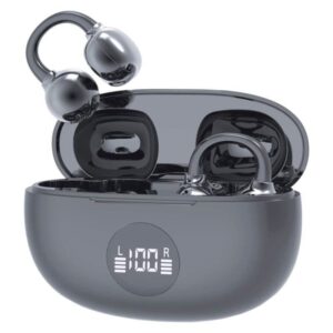 
JOKO GT-31 Open-Ear Clip Wireless TWS Earphones - Smart LED Digital Power Display, Wideband Hi-Fi Surround Sound, Low Latency Gaming Mode, Smart Touch Controls, 5-6H Playtime Headset