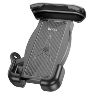 
HOCO CA119 Follow Rearview Mirror Motorcycle Phone Mount - One-Key Automatic Locking Holder with 360° Rotation for 4.5–7.0 Inch Smartphones